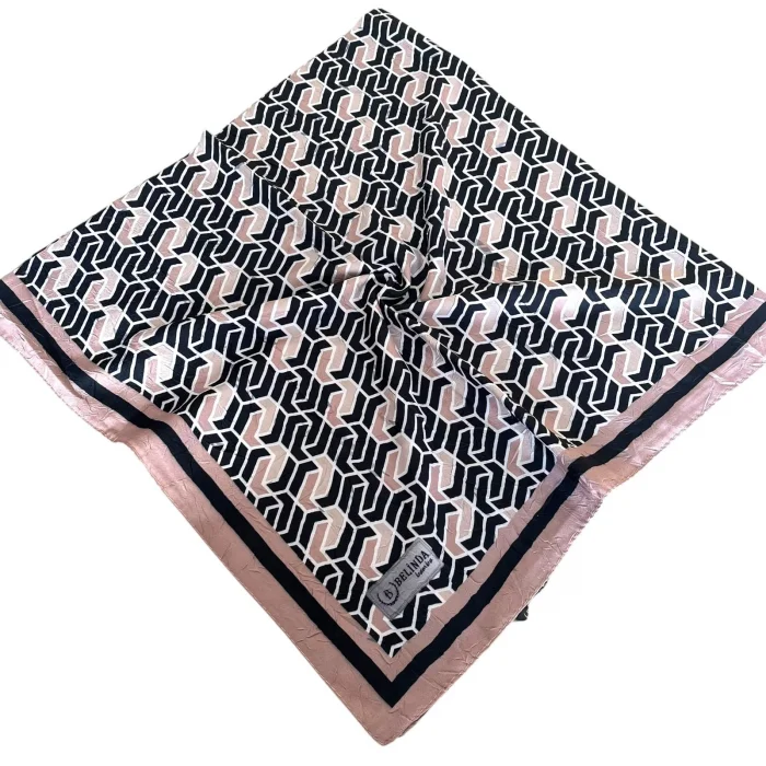 Belinda Desenli Bambu Kraş Eşarp (BKR9605)