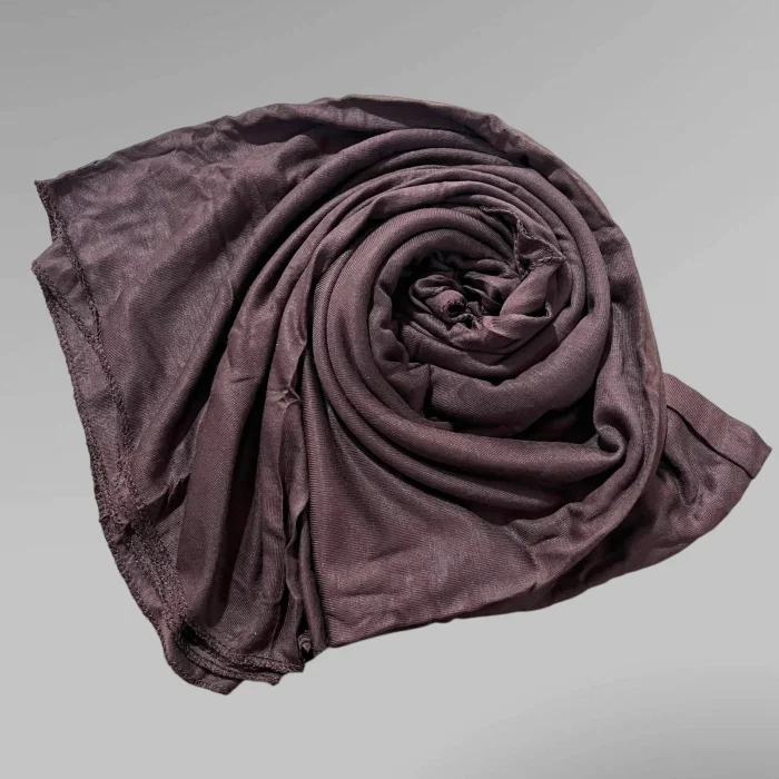 Belinda Exclusıve Penye Şal Koyu Kahve (8908)