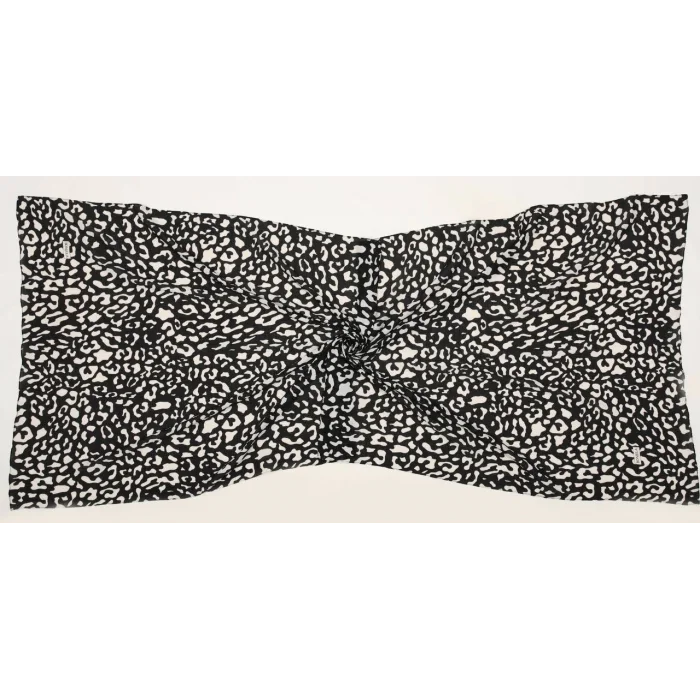 Bonjela Desenli Siyah-Beyaz Mio Cazz ŞAL (MC-98-12)