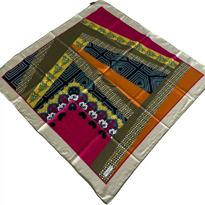 Kampanyalı Dijital Twill Eşarp (TE9429)