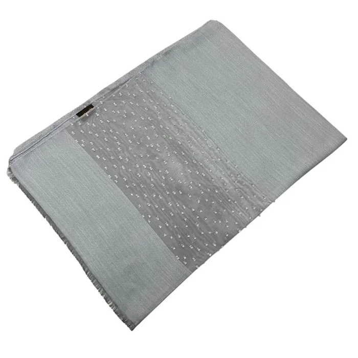 Kampanyalı İpeksi Pıt Pıt Abiye Şal (PTT9911)