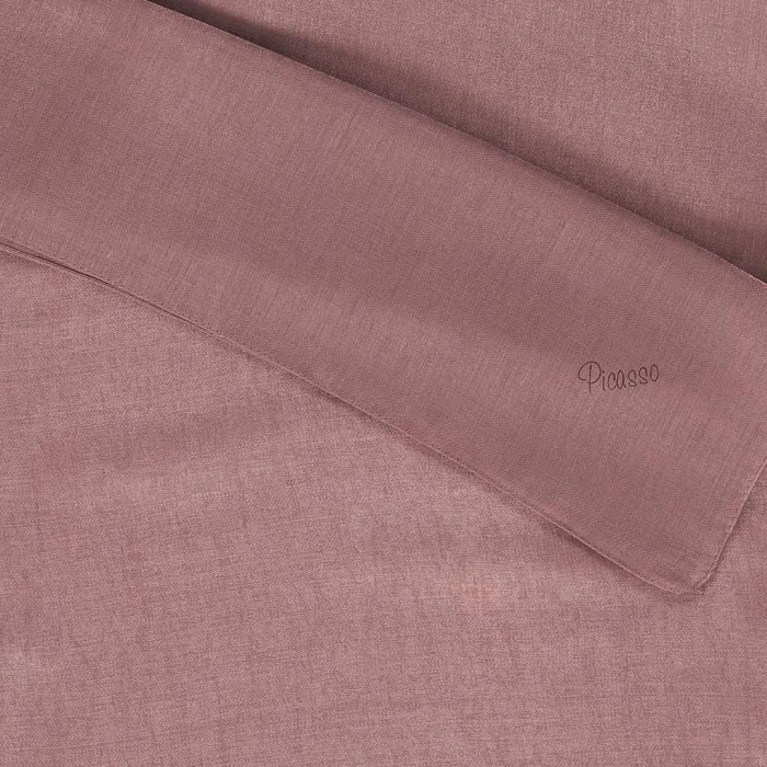 Picasso Düz Pırıltı Kehribar Eşarp Vizon (ry9906)