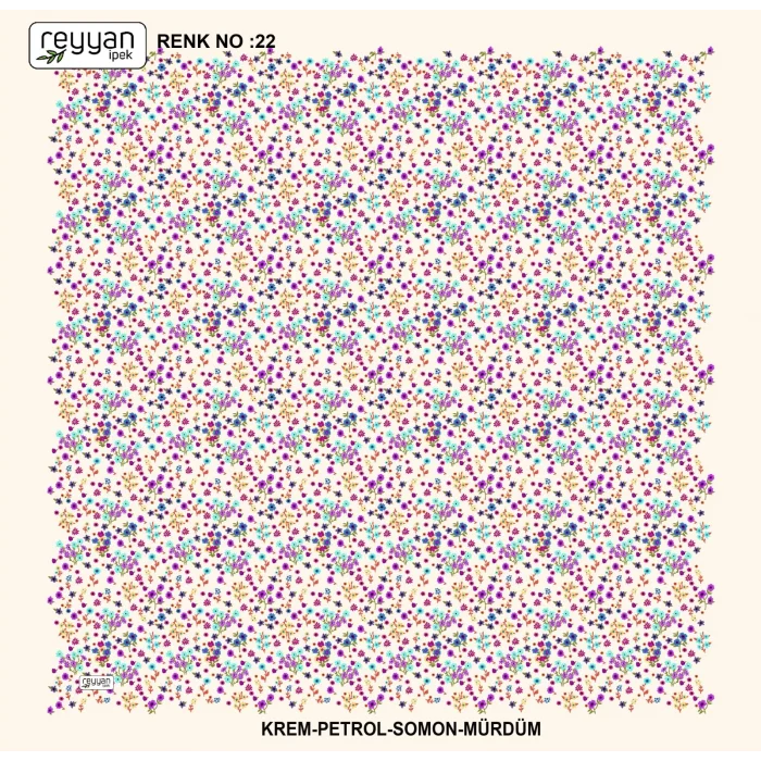 Reyyan Desenli Oyalık Yazma (ryyn-411-07)