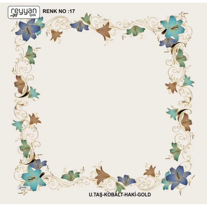 Reyyan Desenli Oyalık Yazma (ryyn-415-04)