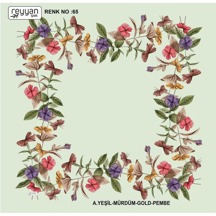 Reyyan Desenli Oyalık Yazma (ryyn-420-20)