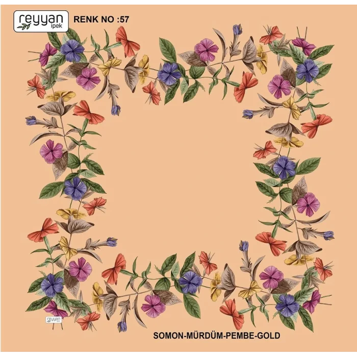 Reyyan Desenli Oyalık Yazma (ryyn-420-23)