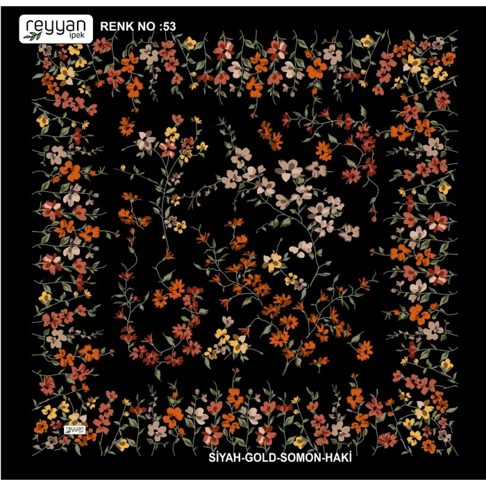 Reyyan Desenli Oyalık Yazma (ryyn-421-06)