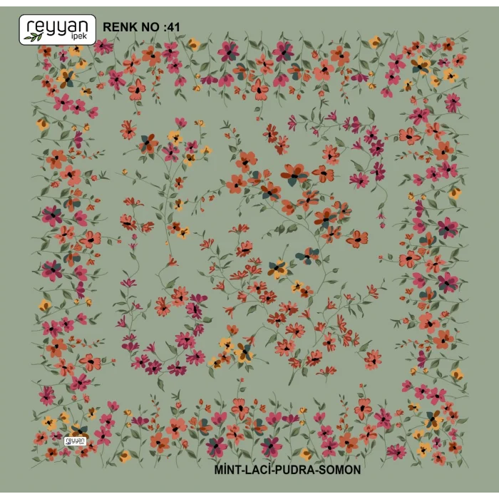 Reyyan Desenli Oyalık Yazma (ryyn-421-08)