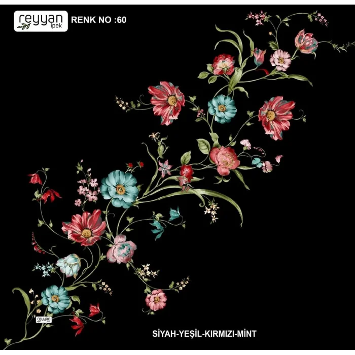 Reyyan Desenli Oyalık Yazma (ryyn-422-17)