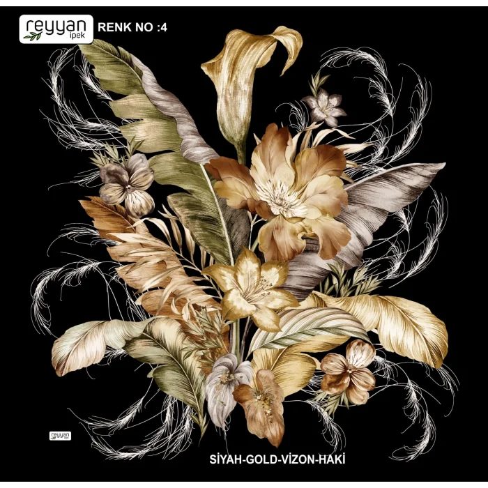 Reyyan Desenli Oyalık Yazma (ryyn-423-18)