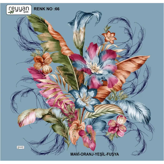 Reyyan Desenli Oyalık Yazma (ryyn-423-22)