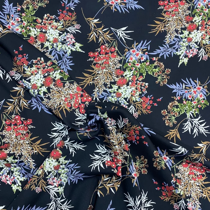 Yeni Sezon Tek En İthal Pamuk Viskon Kumaş (90 cm) (VSK01-132)