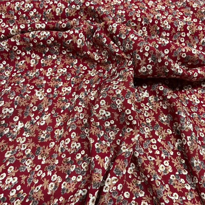 Yeni Sezon Tek En İthal Pamuk Viskon Kumaş (90 cm) (VSK01-362)