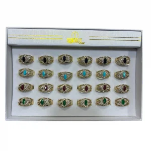 24li Bayan Kararmaz Margazit Yüzük (yzk13)