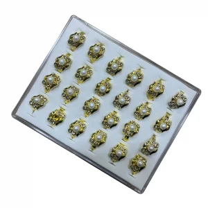 24li Bayan Taşlı Yüzük (yzk02)