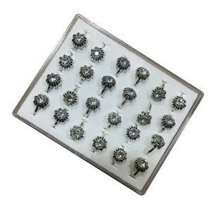 24li Bayan Taşlı Yüzük (yzk05)