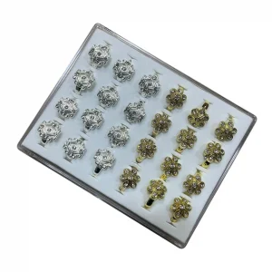 24li Bayan Taşlı Yüzük (yzk08)