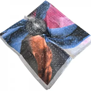 Belinda Desenli Bambu Kraş Eşarp (BKR9401)