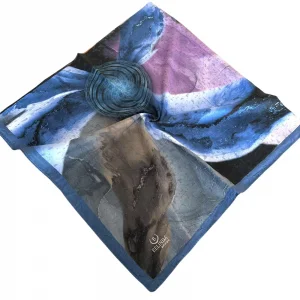 Belinda Desenli Bambu Kraş Eşarp (BKR9403)