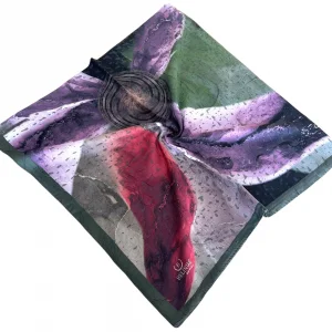 Belinda Desenli Bambu Kraş Eşarp (BKR9406)