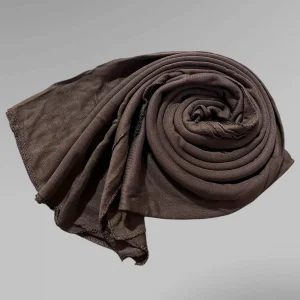 Belinda Exclusıve Penye Şal Kahve (8917)