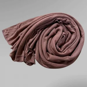 Belinda Exclusıve Penye Şal Koyu Pudra (8918)