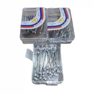 Beyaz Toplu Eşarp iğnesi 20 Adet (İG01-04)