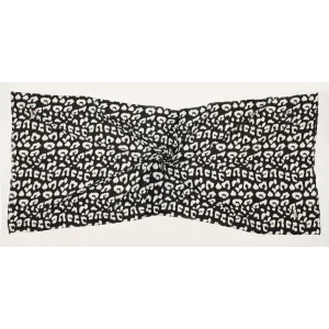 Bonjela Desenli Siyah-Beyaz Mio Cazz ŞAL (MC-98-14)