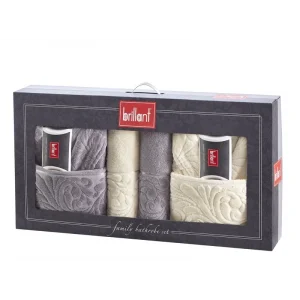 Brillant Aile Bornoz Seti 8 Parça (bornoz08)