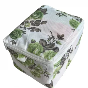 Desenli Çorap Hurcu Yeşil Renk 30*22*18 cm 1 adet (Hurc9704)