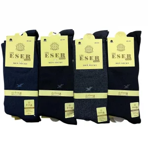 Eser Erkek Dikişsiz Soket Çorap 12li Paket (MC-96-01)