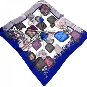 İpekten Dijital Twill Eşarp (TE9701)