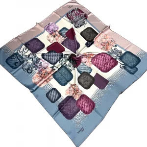 İpekten Dijital Twill Eşarp (TE9705)