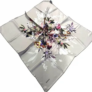 İpekten Dijital Twill Eşarp (TE9804)