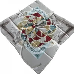 İpekten Dijital Twill Eşarp (TE9903)