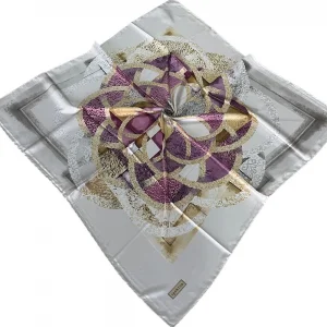 İpekten Dijital Twill Eşarp (TE9907)