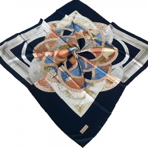 İpekten Dijital Twill Eşarp (TE9910)