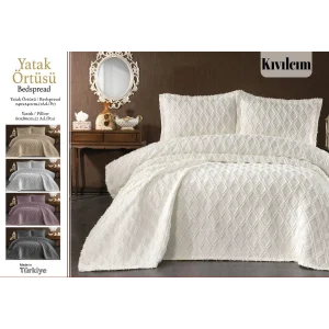 Julyana Yatak Örtüsü Seti 3 parça Kıvılcım (ytkö04)