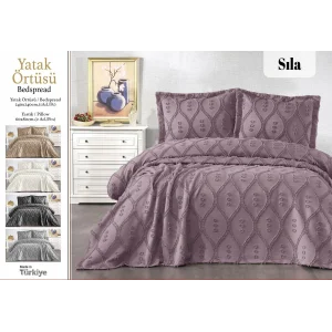 Julyana Yatak Örtüsü Seti 3 parça Sıla (ytkö02)