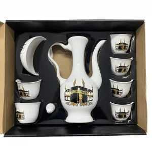 Kabe Desenli Porselen Zemzem Takımı (zm06)