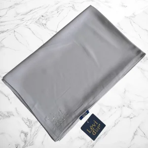 Levidor Medine İpeği Şal Açık Gri (MDN95-15)