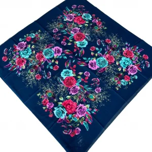 Nisa 100cm Polyester Oyalık Yazma (Ns-99-05)