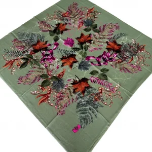 Nisa 100cm Polyester Oyalık Yazma (Ns-99-10)