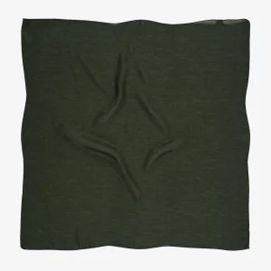 Picasso Düz Pırıltı Kehribar Eşarp Haki (ry9919)