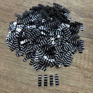 Pleksi Oya İşleme Pulu Baget 50 gr. Gümüş Siyah (pul02-59)