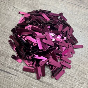 Pleksi Oya İşleme Pulu Baget 50 gr. Vişne (pul02-52)