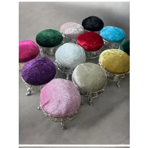 Puf İğnelik Kadife 12 Adet (İGN01-01)