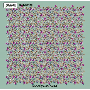 Reyyan 100 cm Oyalık Yazma (ryyn-429-17