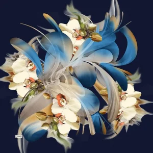 Reyyan Desenli Oyalık Yazma (ryyn-412-12)