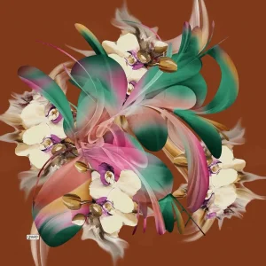 Reyyan Desenli Oyalık Yazma (ryyn-412-24)